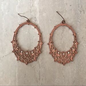 A New Day Earrings Rose Gold